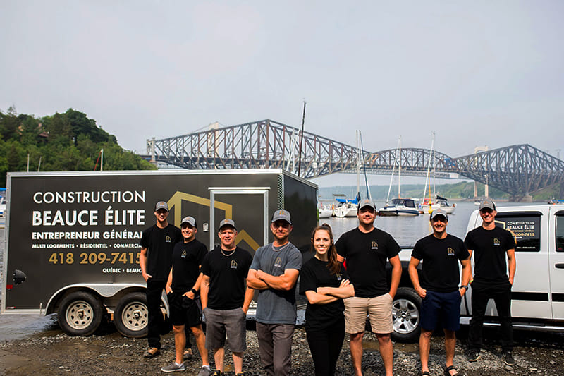 Emploi en construction Beauce Lévis Québec Beauce Élite
